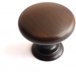 Round Knob, 32mm Diam, American Copper