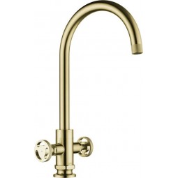 Henry Holt Collection Twin Lever Mixer Tap