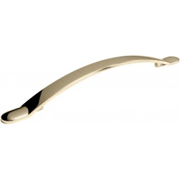 Bow Handle, 160mm, Polished Nickel