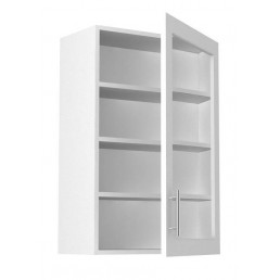 900 x 500mm Single Glass Wall Unit - Includes glass shelves