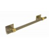 Second Nature Handles - Knurled Bar Handle Rectangular Backplate 192mm