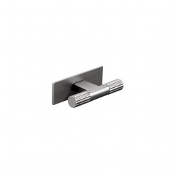 Arden, Fluted T Bar with backplate, central hole centre