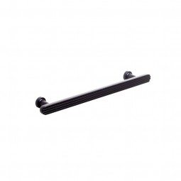 Henley, Fluted bar handle, classic, 160mm, Matt Black