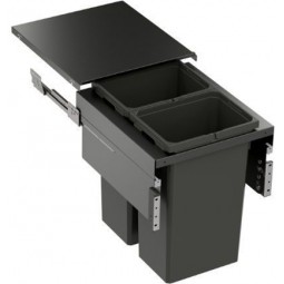 VS Envi Space XX Pro For 500mm Cabinet, 2 Bins (2x32L)