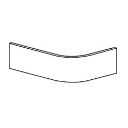 150 x 430 x 430mm Quadrant Moulded Skirting Plinth