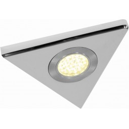 Lumiere LED Slimline Triangle Light, Stainless Steel Pk Of 3