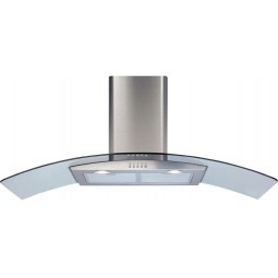 Curved Glass Extractor 110cm