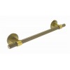 Second Nature Handles - Knurled Bar Handle Round Backplate 192mm