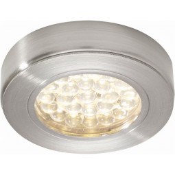 Lumiere LED 12V Recessed/Surface Light, St. Steel Pk Of 3