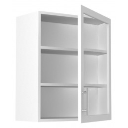 720 x 400mm Single Glass Wall Unit - includes glass shelves