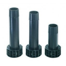 Adjustable Leg Tube, 150mm High Plastic