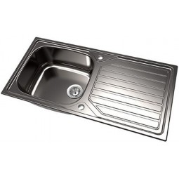 Veloreuno Single Bowl Sink 100I Large