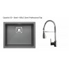 Second Nature Sinks and Taps - Quadrix 50 Steel with Billy S Semi Proffessional Tap