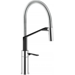 Heron semi pro tap, Chrome & Black