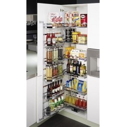 Arena Style Tandem Larder Unit, 500mm Wide, 1700mm High