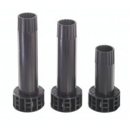 Adustable Leg Tube, 100mm High Plastic