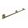 Second Nature Handles - Knurled Bar Handle Round Backplate 448mm