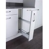 Accessories - Style base unit tray pull-out, 150mm wide, silver/chrome