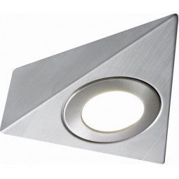 Lumiere LED Designer Triangle Light, Stainless Steel