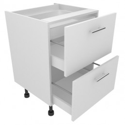 1000mm 2-Pan Drawer Pack With 1 Internal Drawer