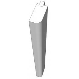 2400 x 100 x 50mm Tall Radius Feature End Post