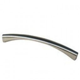 Modern Box Handle, 160mm Brushed Chrome