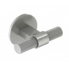 Second Nature Handles - Knurled T-Bar Handle With 40mm Circular Backplate