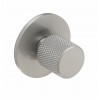 Second Nature Handles - Knurled Circular Knob, 20mm With 40mm Circular Backplate