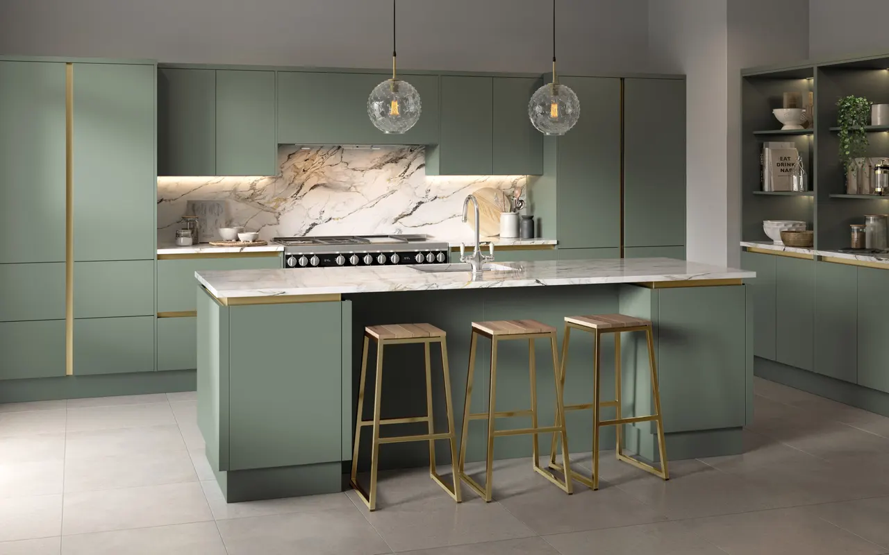 Zurfiz in Supermatt Sage Green